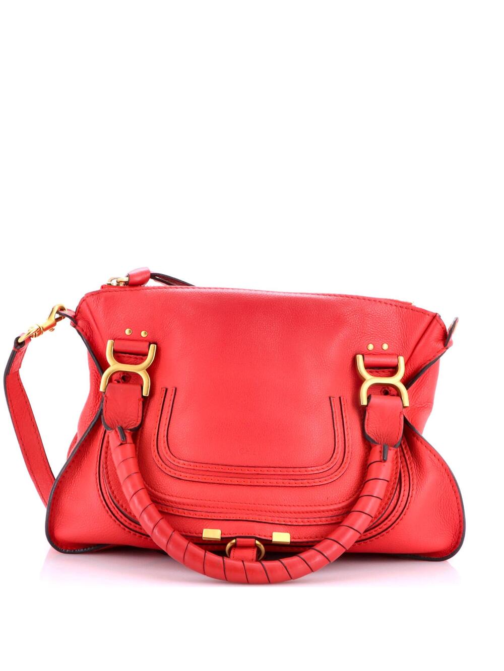 Chloe Marcie Satchel Leather Medium #337079C11B